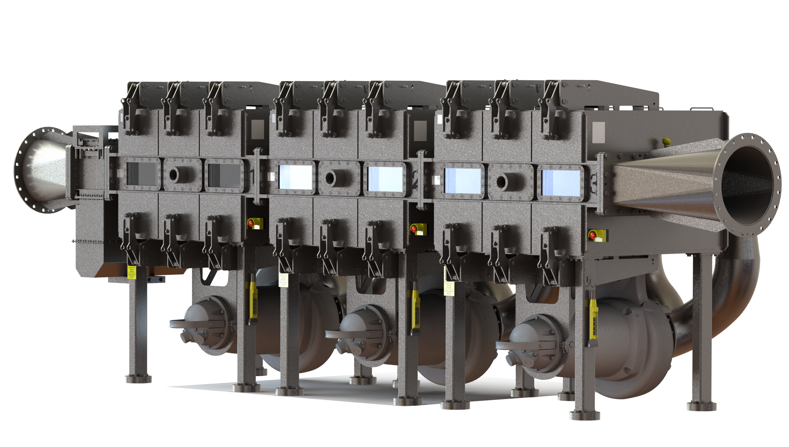 1 linje FLS Caligus R500, kapasitet 150 - 200 t/t